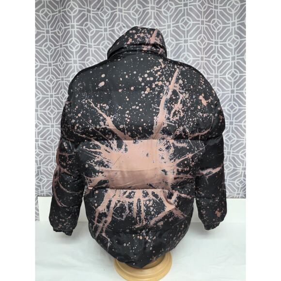 Once Again Rare Graffiti Puffer Jacket Mens Xl Not Naive - Picture 4 of 10